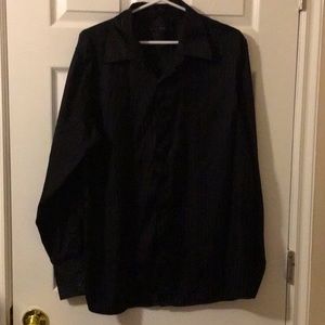 Men’s black dress shirt